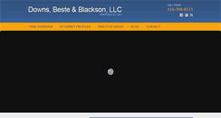Desktop Screenshot of jpdownslaw.com